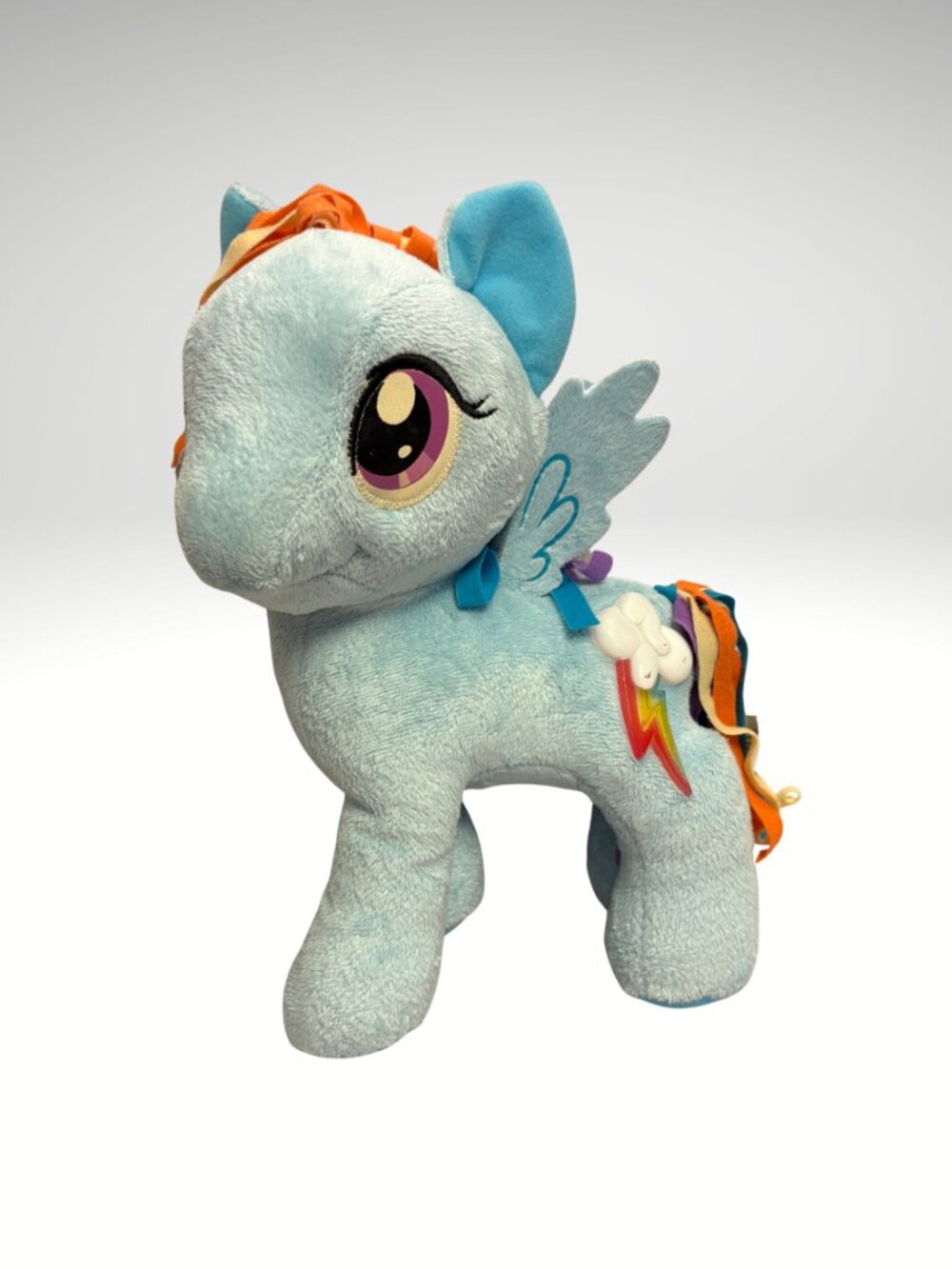 My Little Pony (MLP) Rainbow Dash Musical Sounds and Lights Plush (SKU: 522TO)
